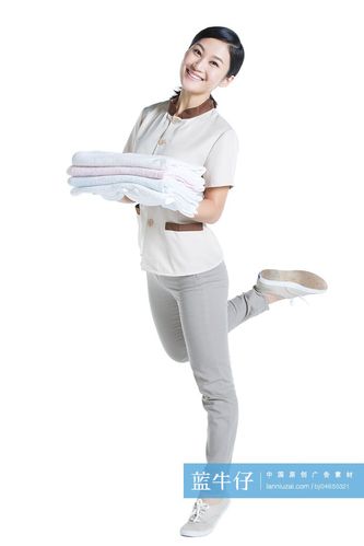 家政服務洗衣服-原創廣告素材圖片-藍牛仔