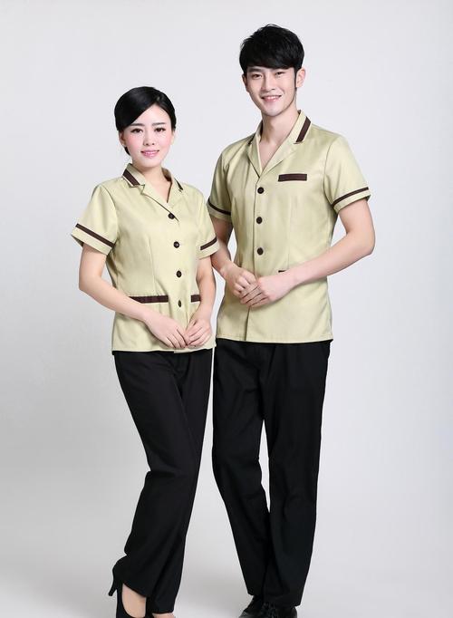 保潔服短袖夏裝 清潔工工作服 男女酒店客房賓館物業服務員服裝