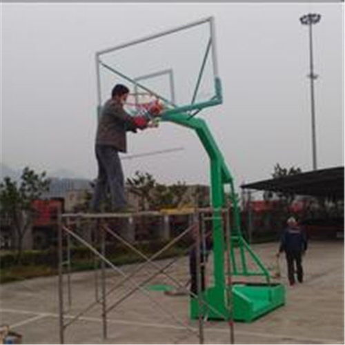 河南商丘固定籃球架高品質