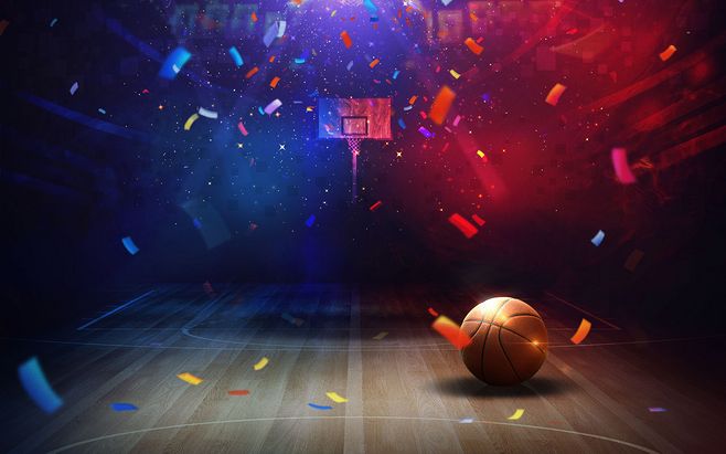 籃球場背景