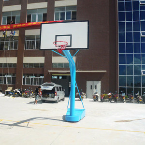 【柏克品牌廠家促銷廣州圓管可移動籃球架體育戶外移動式籃球架價格合理來圖定制產品 質保兩年出廠價出售】價格_廠家_圖片 -