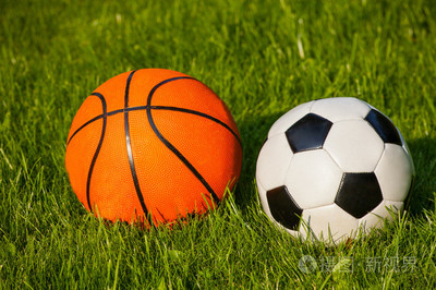 籃球和足球照片-正版商用圖片1d3jk0-攝圖新視界
