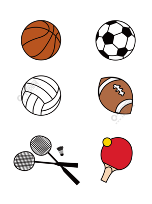 籃球足球排球橄欖球羽毛球乒乓球模板免費下載_ai格式_1024像素_編號40409329-