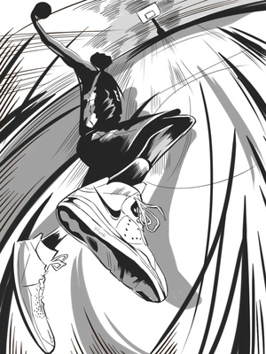 籃球|插畫|商業插畫|stoneartist 