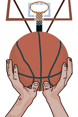 籃球框素材
