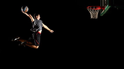 五張與籃球運動有關的PPT背景圖片